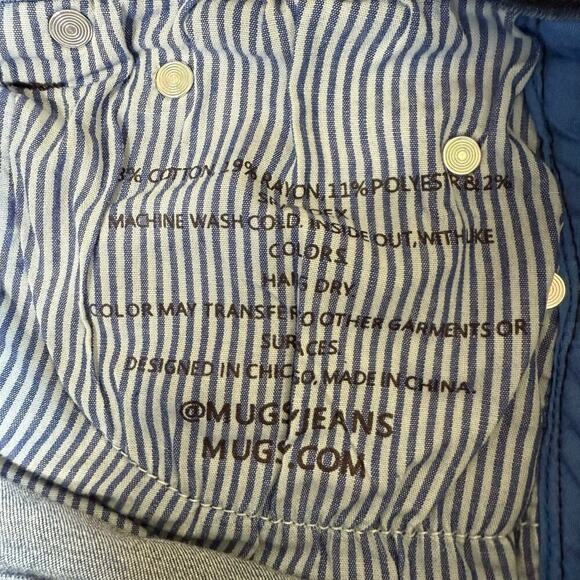 Mugsy Jeans Men's Studio Blues 30x32 Blue Tapered Legs Stretch Western Casual - Picture 8 of 12